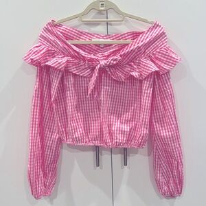 Lovers and Friends Gingham Top